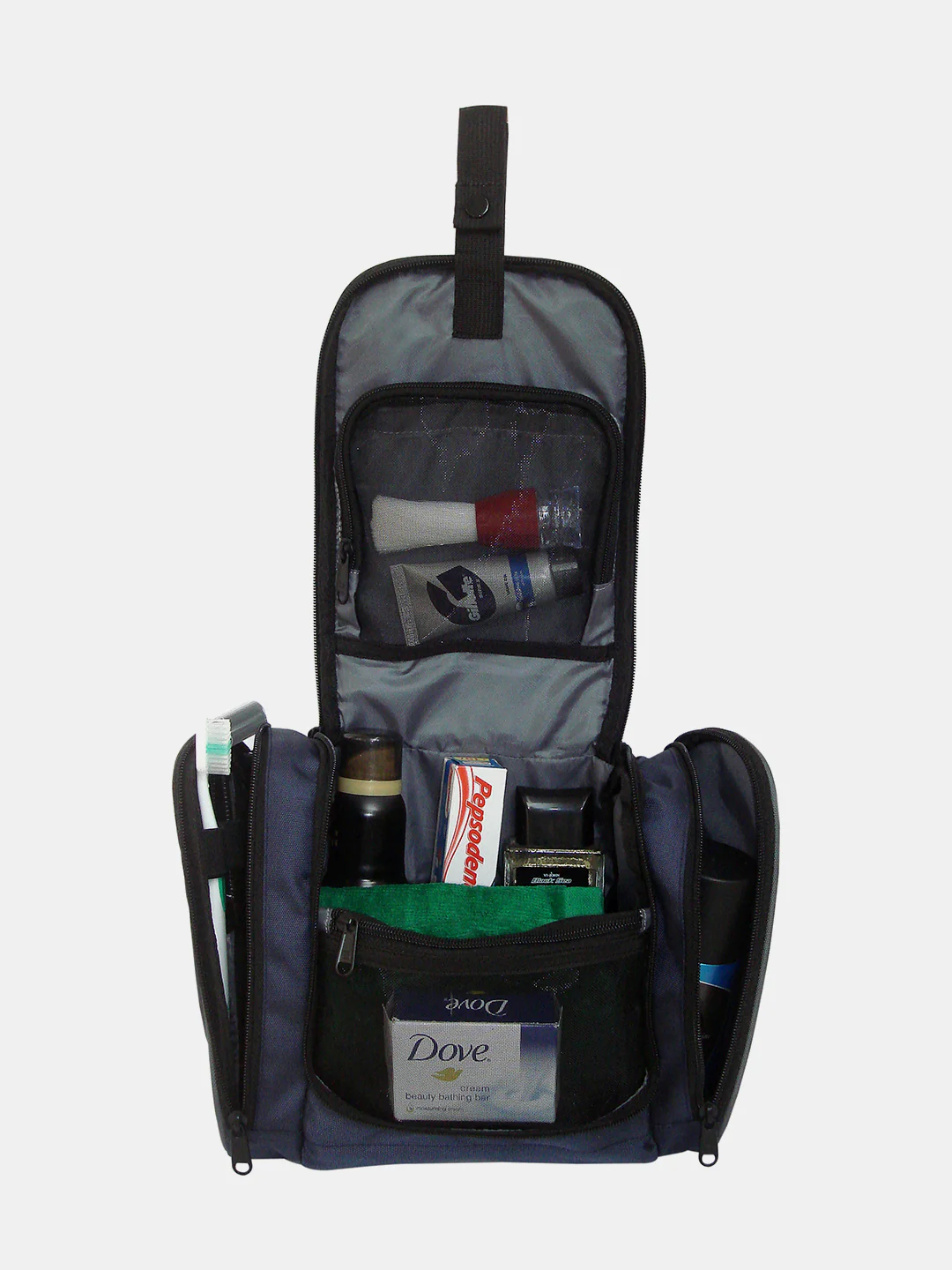 Combo Of Contour Cabin Trolley 42L & Toiletry Bag 5L - Image 3
