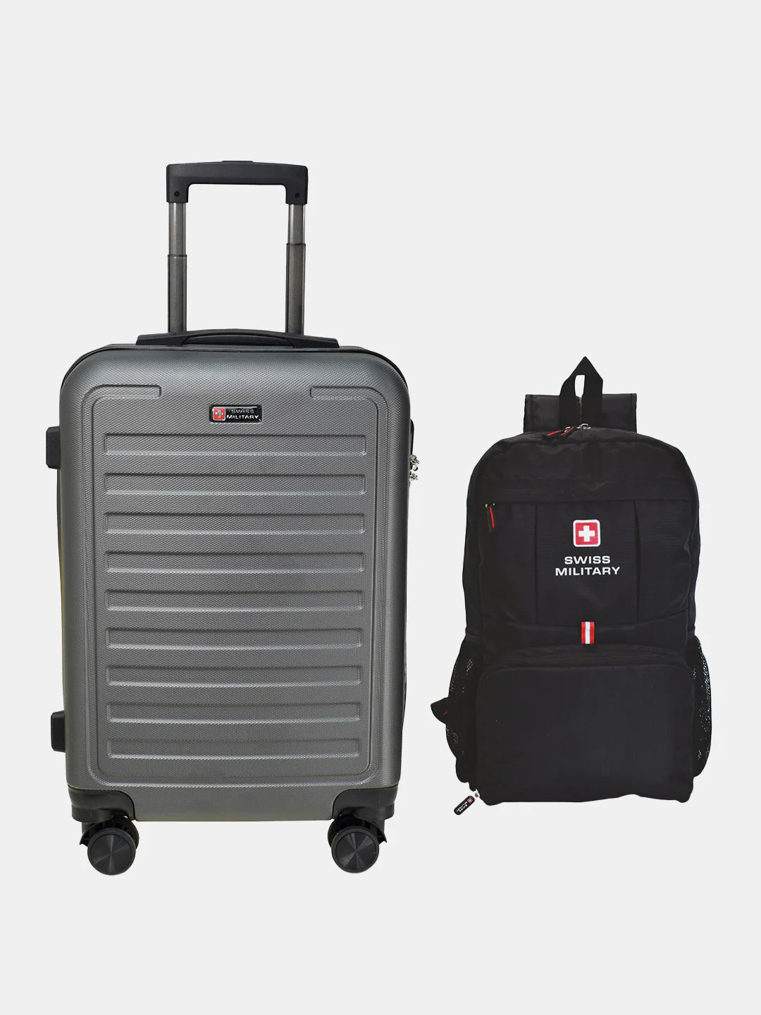 Combo Of Contour Trolley 42L & Zeal Foldable Backpack 13L