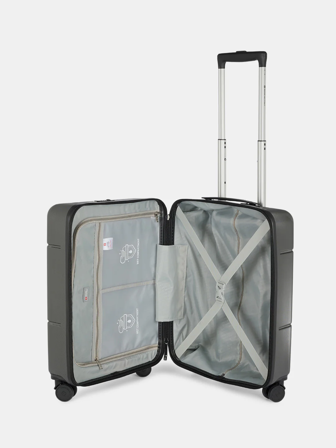 Dash Hard Trolley Luggage Suitcase with Anti-Theft Zippers & 3-Dial Lock - Image 74