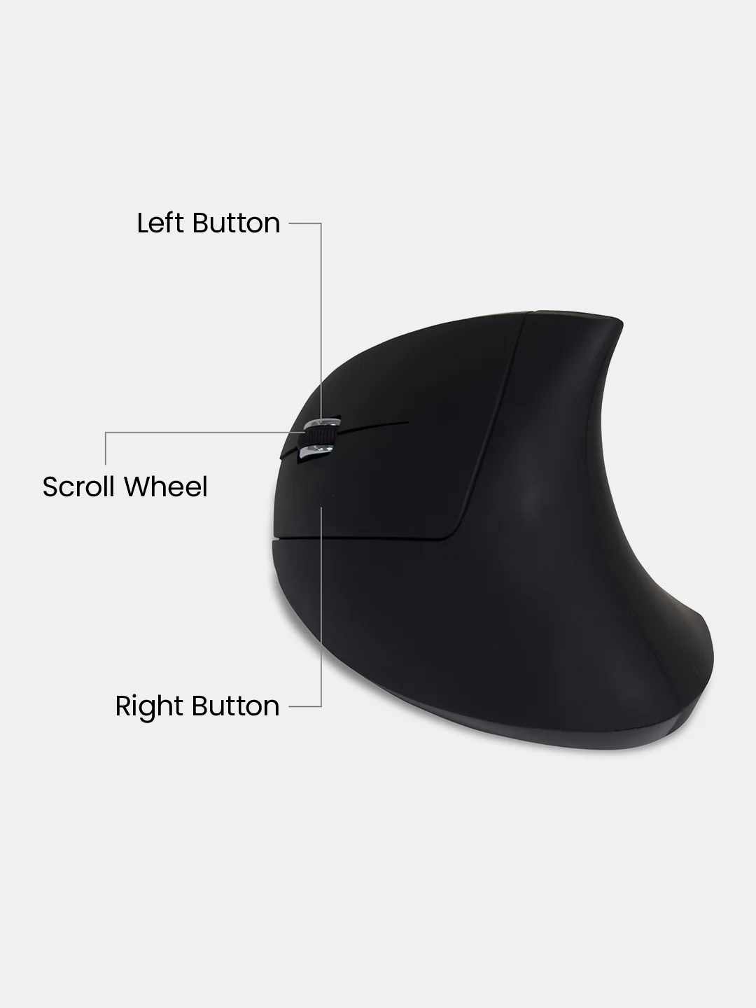 Dean Wireless Ergo Mouse, Auto Power Cut Off | WM01 - Image 5