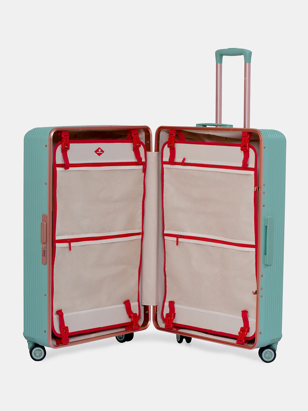 Hamilton Zipper Less Hard Top Trolley Luggage | HTL178,179,180 - Image 147