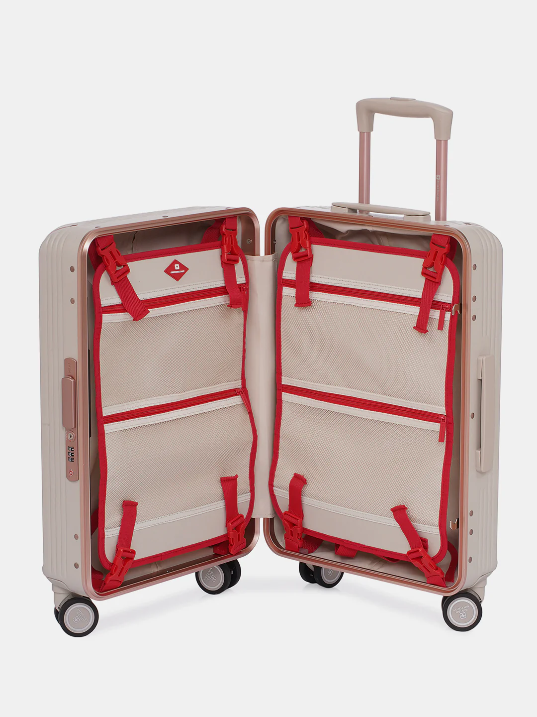Hamilton Zipper Less Hard Top Trolley Luggage | HTL178,179,180 - Image 160