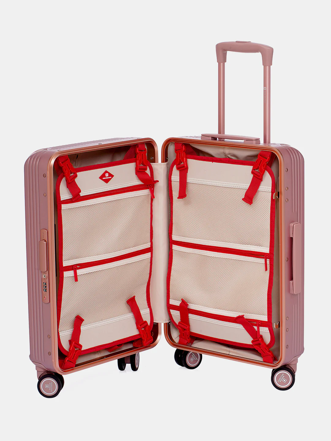 Hamilton Zipper Less Hard Top Trolley Luggage | HTL178,179,180 - Image 209