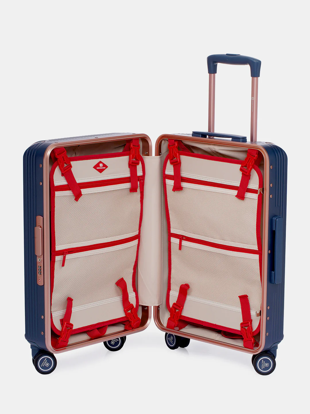 Hamilton Zipper Less Hard Top Trolley Luggage | HTL178,179,180 - Image 67