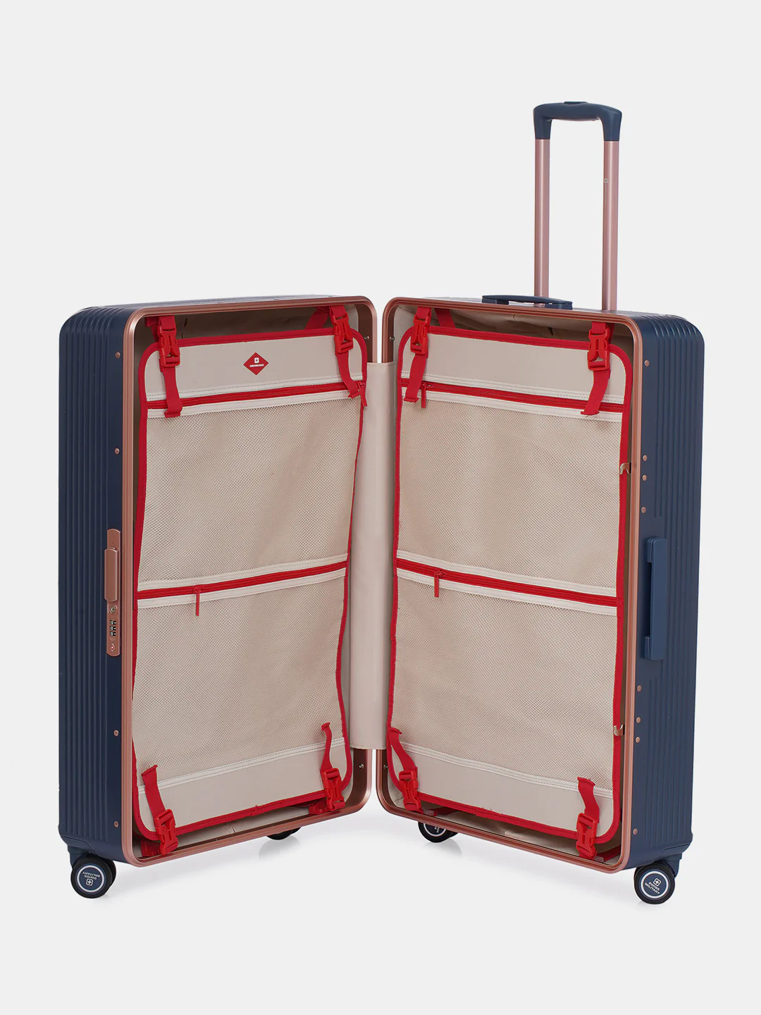 Hamilton Zipper Less Hard Top Trolley Luggage | HTL178,179,180 - Image 99