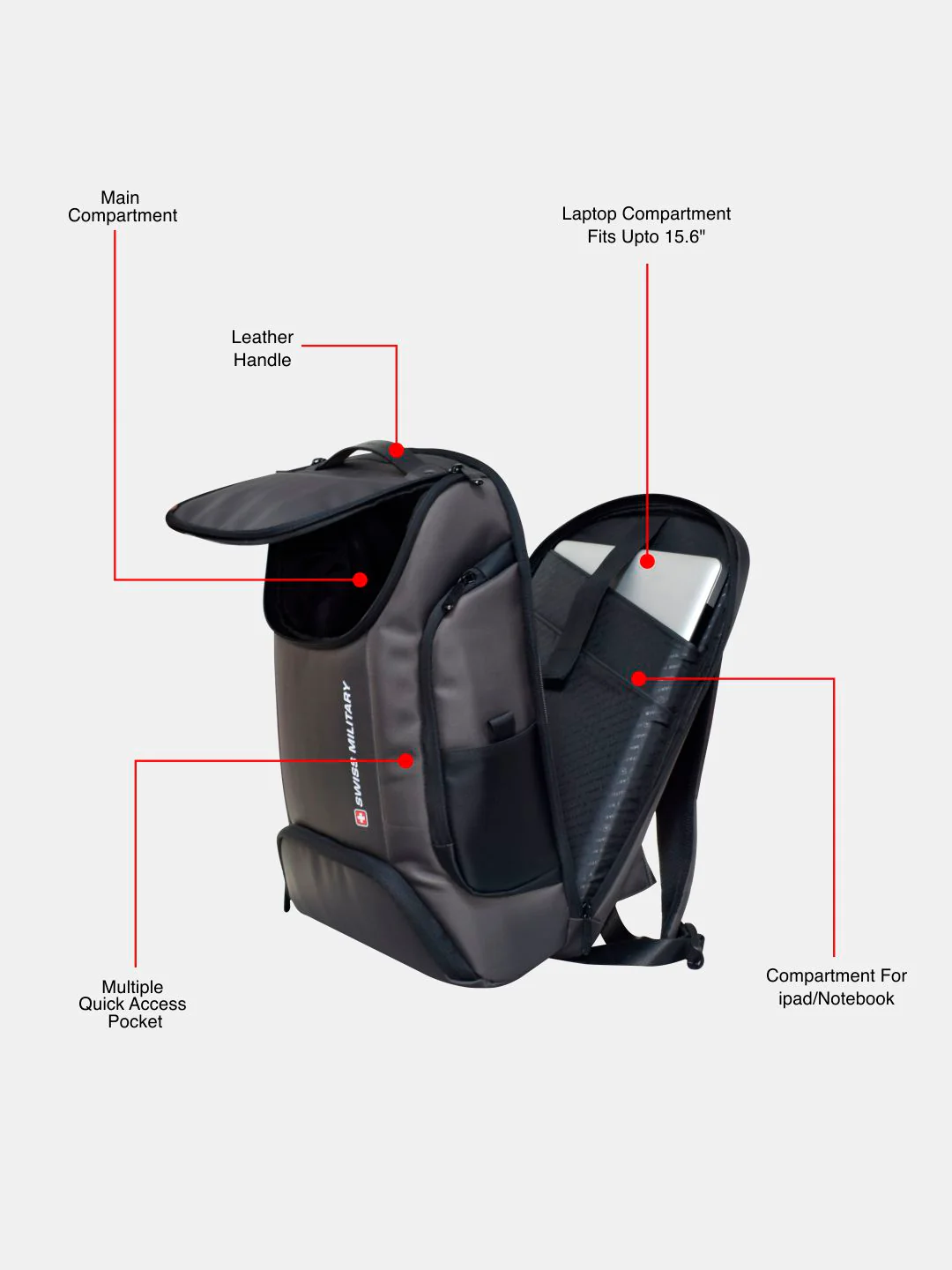 Helium 15.6" Laptop Backpack 21L | LBP115 - Image 13