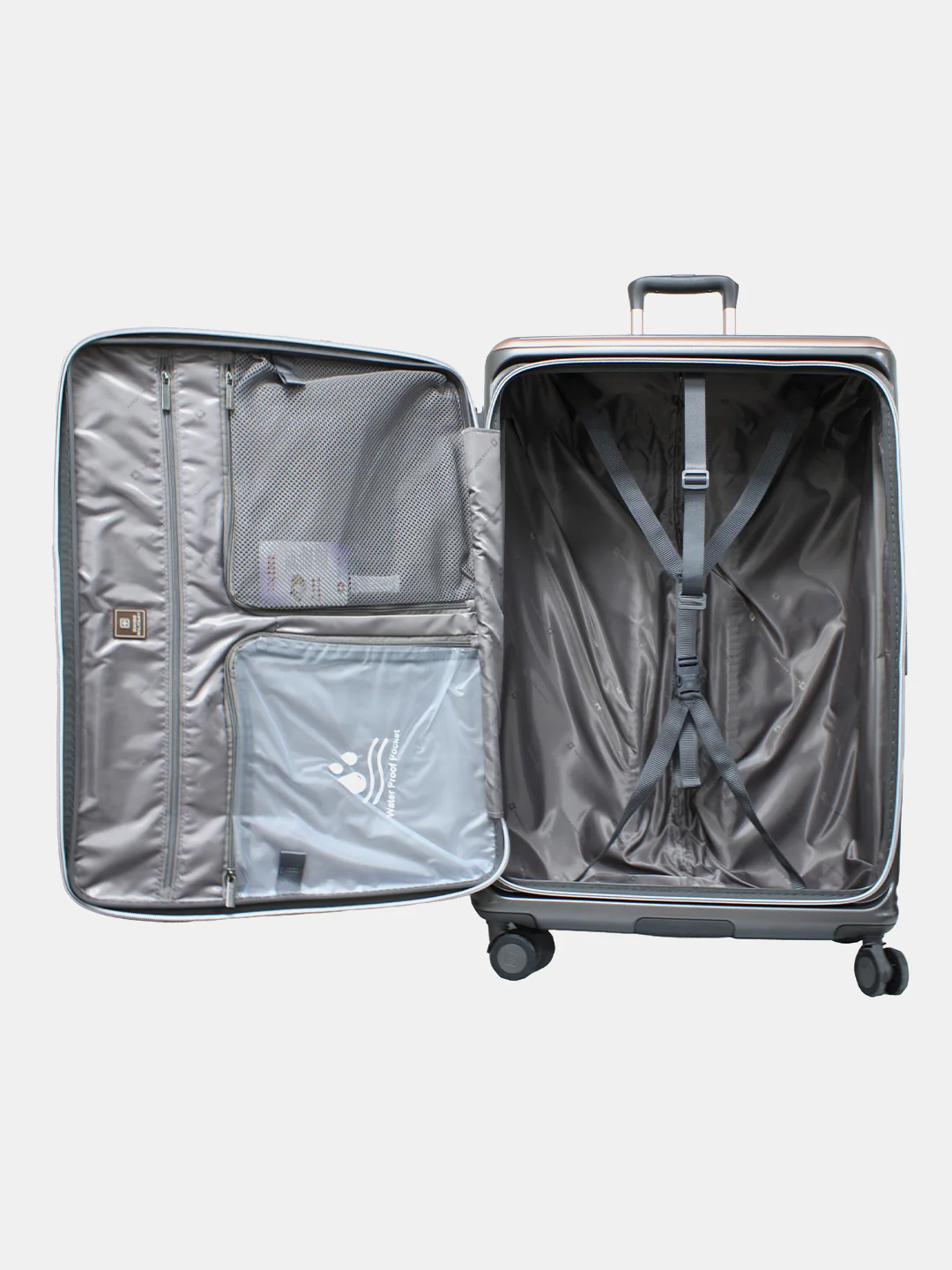 Highlander Hardtop Trolley and Laptop Sleeve with Expandable Travel Luggage | HTL270, 271, 272 - Image 23