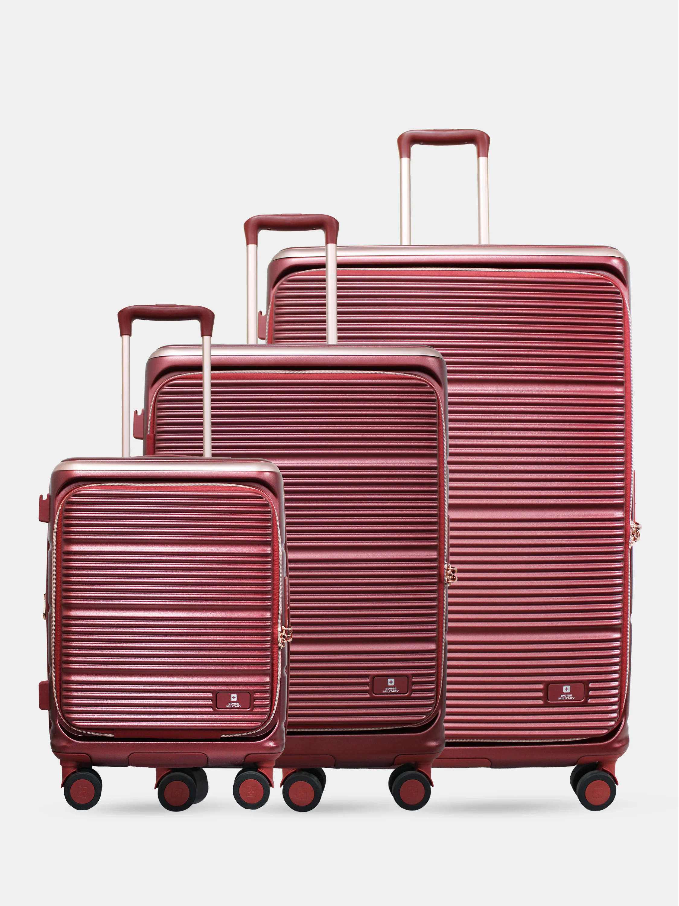 Highlander Hardtop Trolley and Laptop Sleeve with Expandable Travel Luggage | HTL270, 271, 272 - Image 55