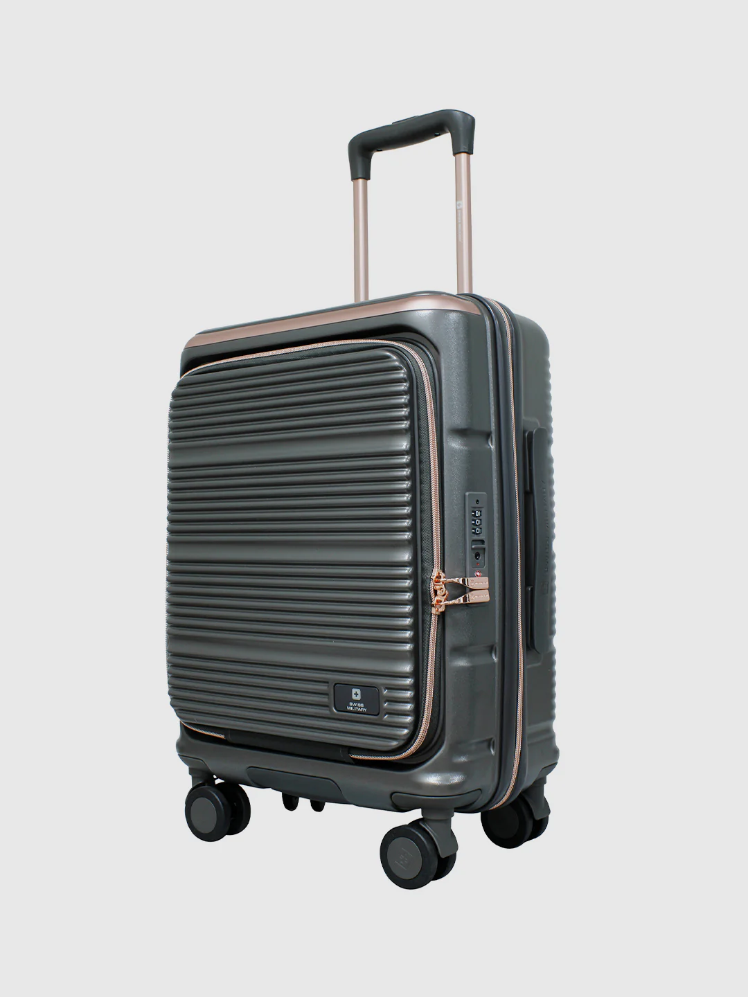 Highlander Hardtop Trolley and Laptop Sleeve with Expandable Travel Luggage | HTL270, 271, 272 - Image 6