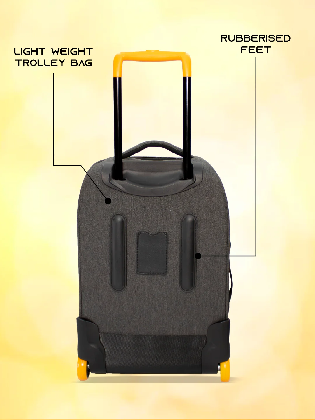 Honey Soft Briefcase Cum Trolley Bag - Image 4