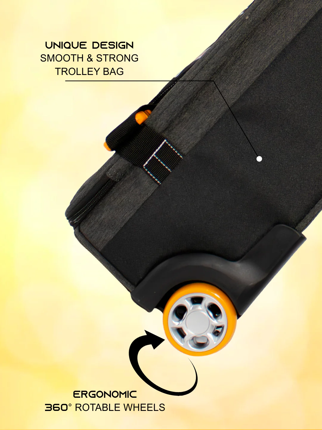 Honey Soft Briefcase Cum Trolley Bag - Image 5
