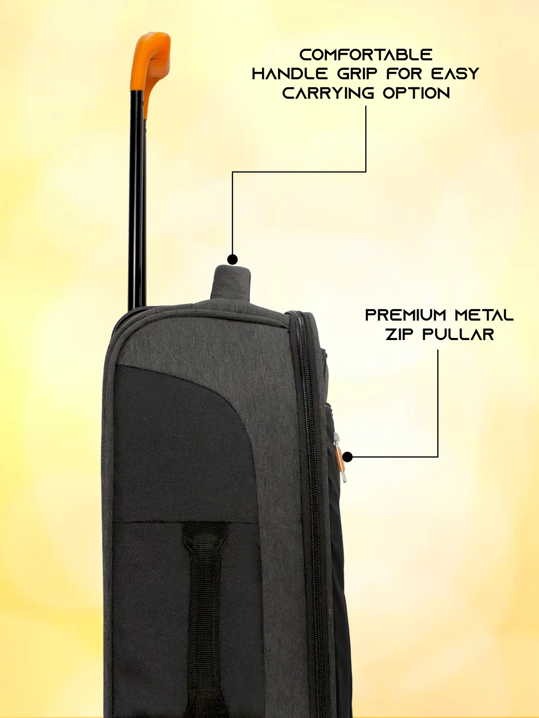 Honey Soft Briefcase Cum Trolley Bag - Image 6