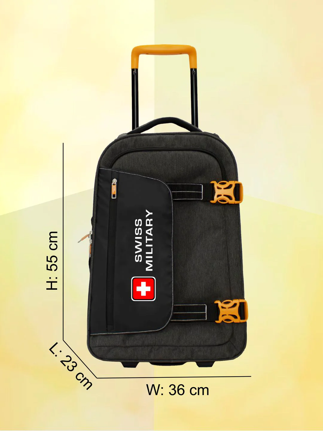 Honey Soft Briefcase Cum Trolley Bag - Image 7