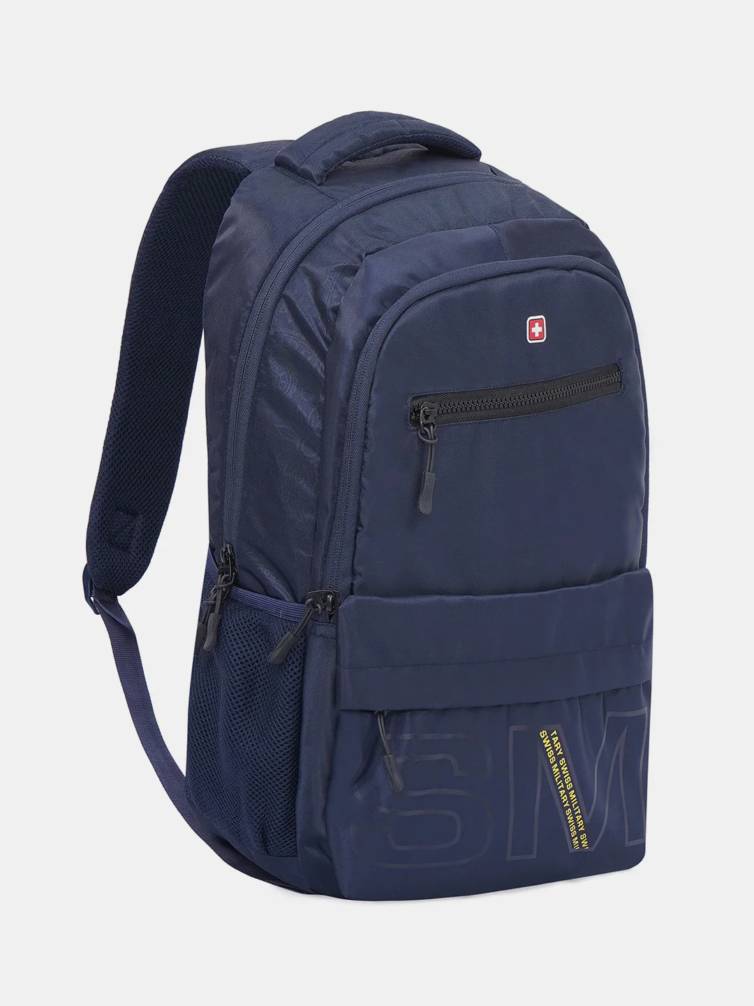 LAPTOP BACKPACK -MANDALA (34 LTR) - GREY/NAVY/BLACK (Assorted Color) - Image 6