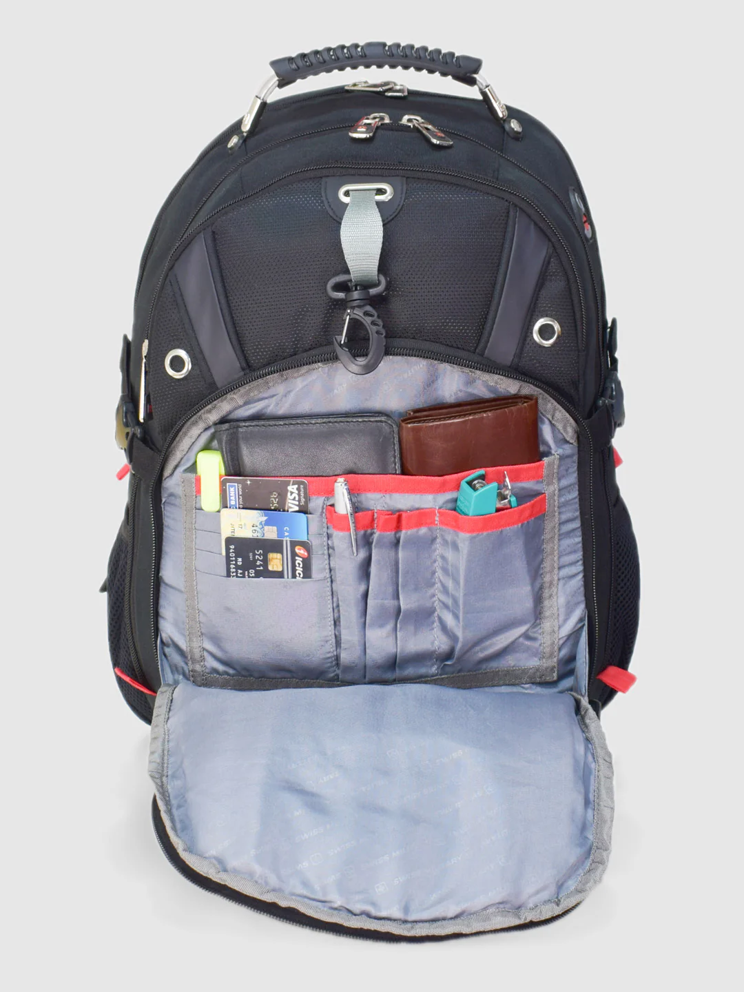 Luxury 15.6" Laptop Backpack, USB/AUX Port 32L | LBP76A - Image 2