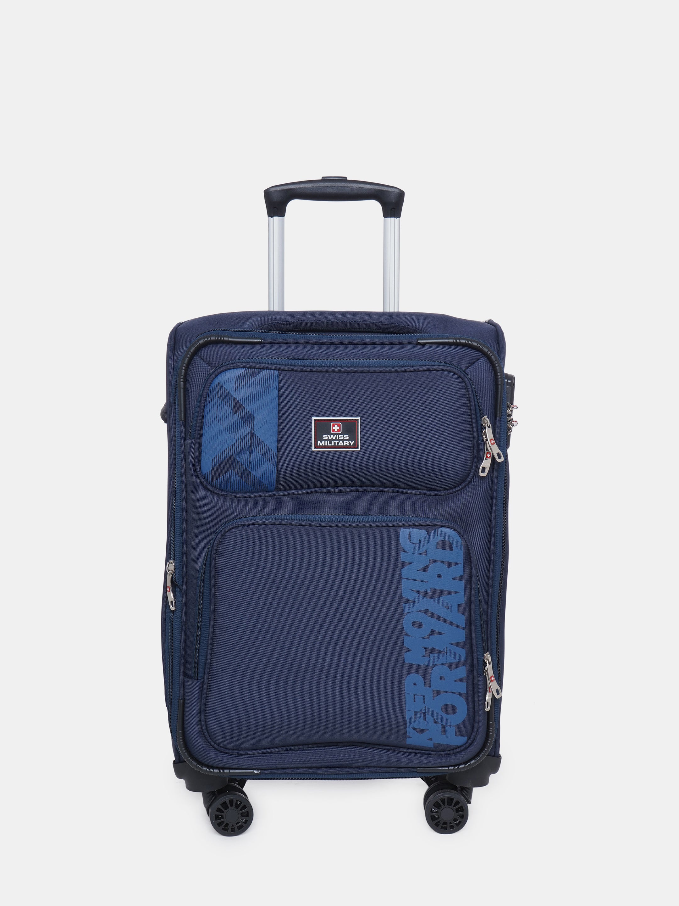 Neptune Soft Trolley Luggage Bag, 360° Wheels - Image 111