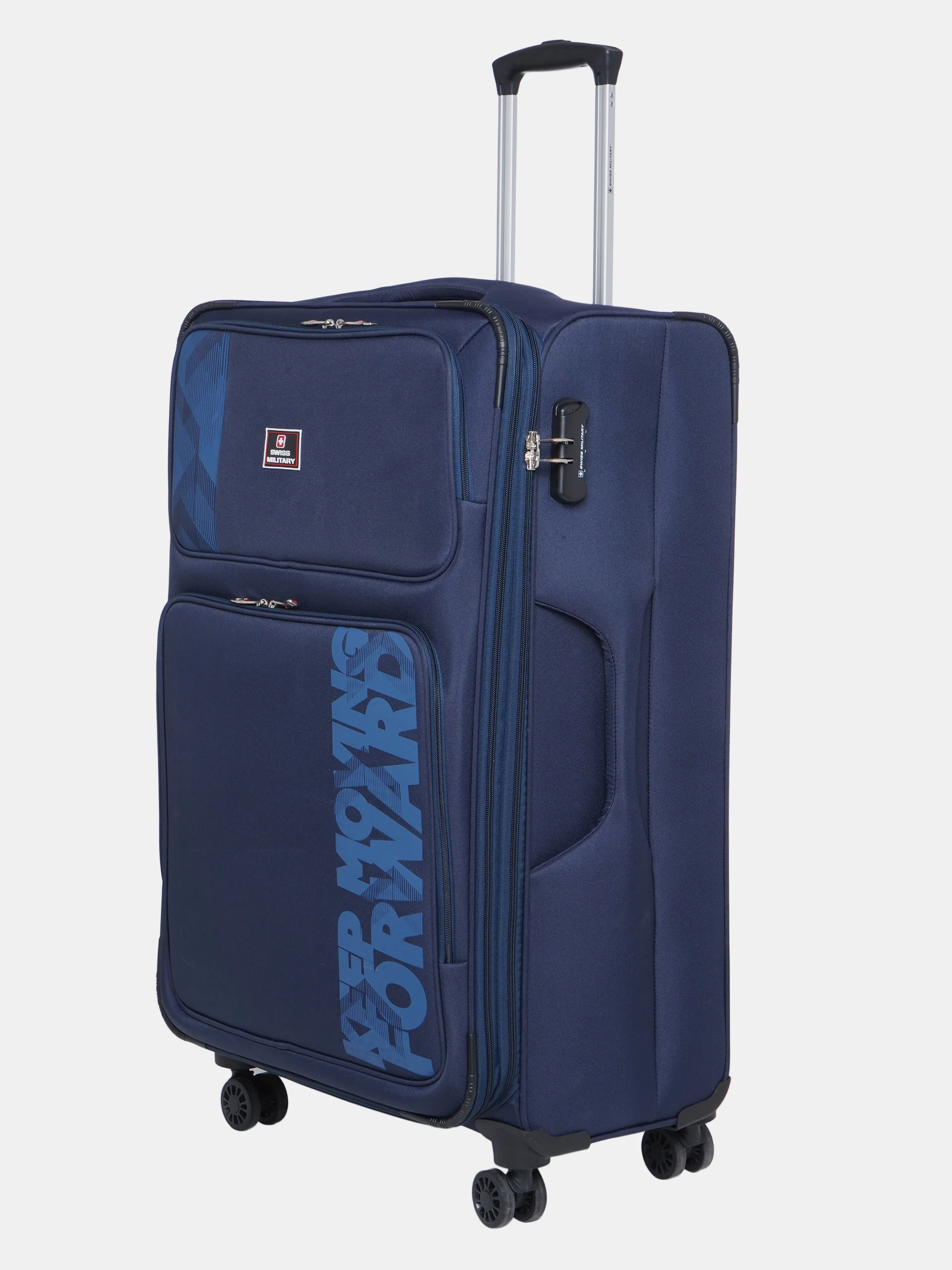 Neptune Soft Trolley Luggage Bag, 360° Wheels - Image 122