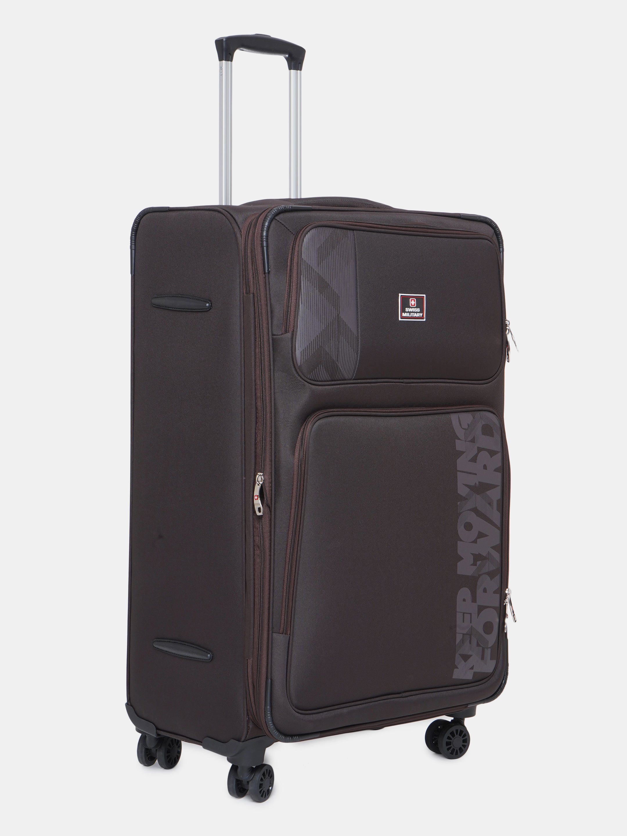 Neptune Soft Trolley Luggage Bag, 360° Wheels - Image 190