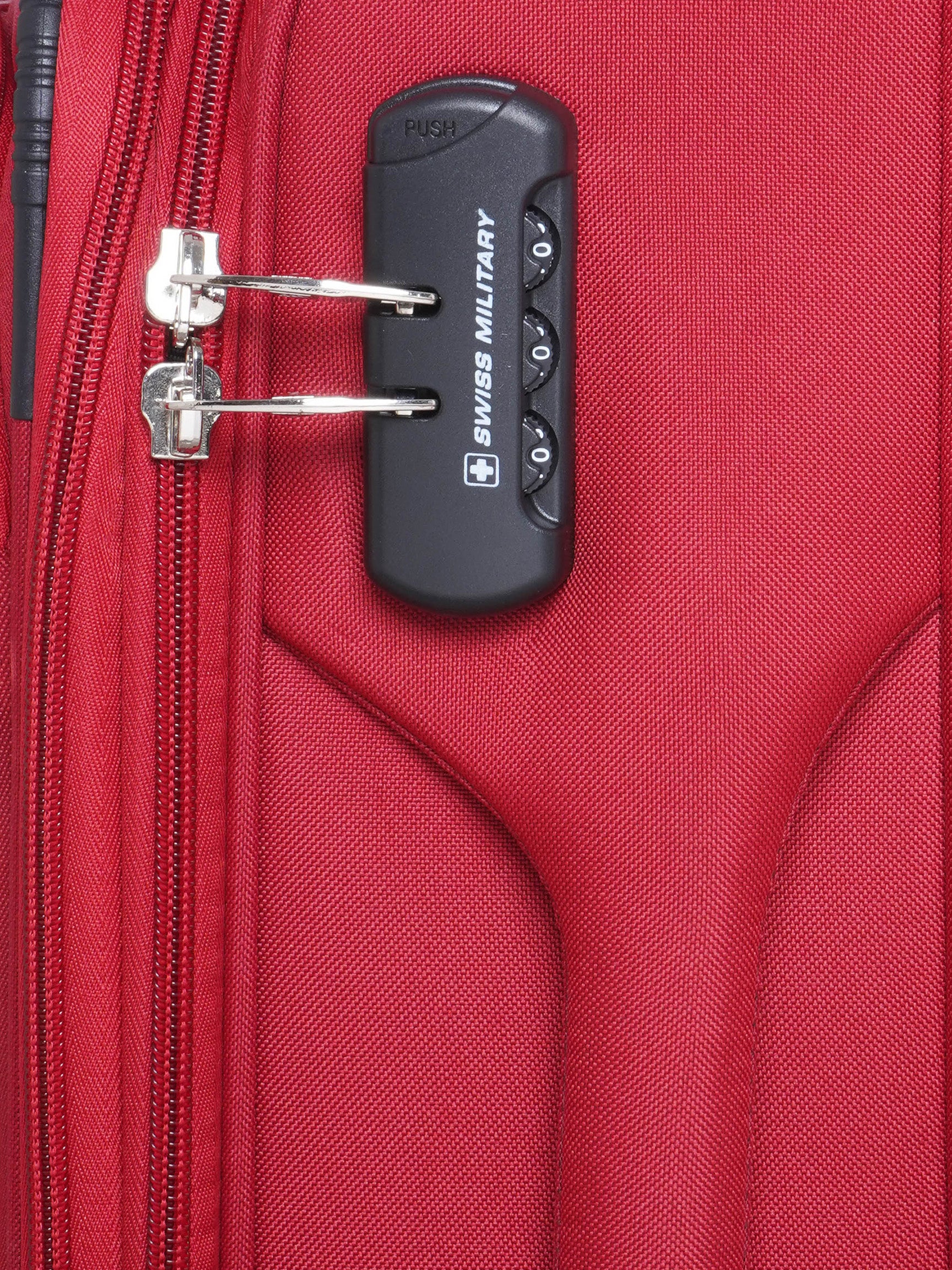 Neptune Soft Trolley Luggage Bag, 360° Wheels - Image 3