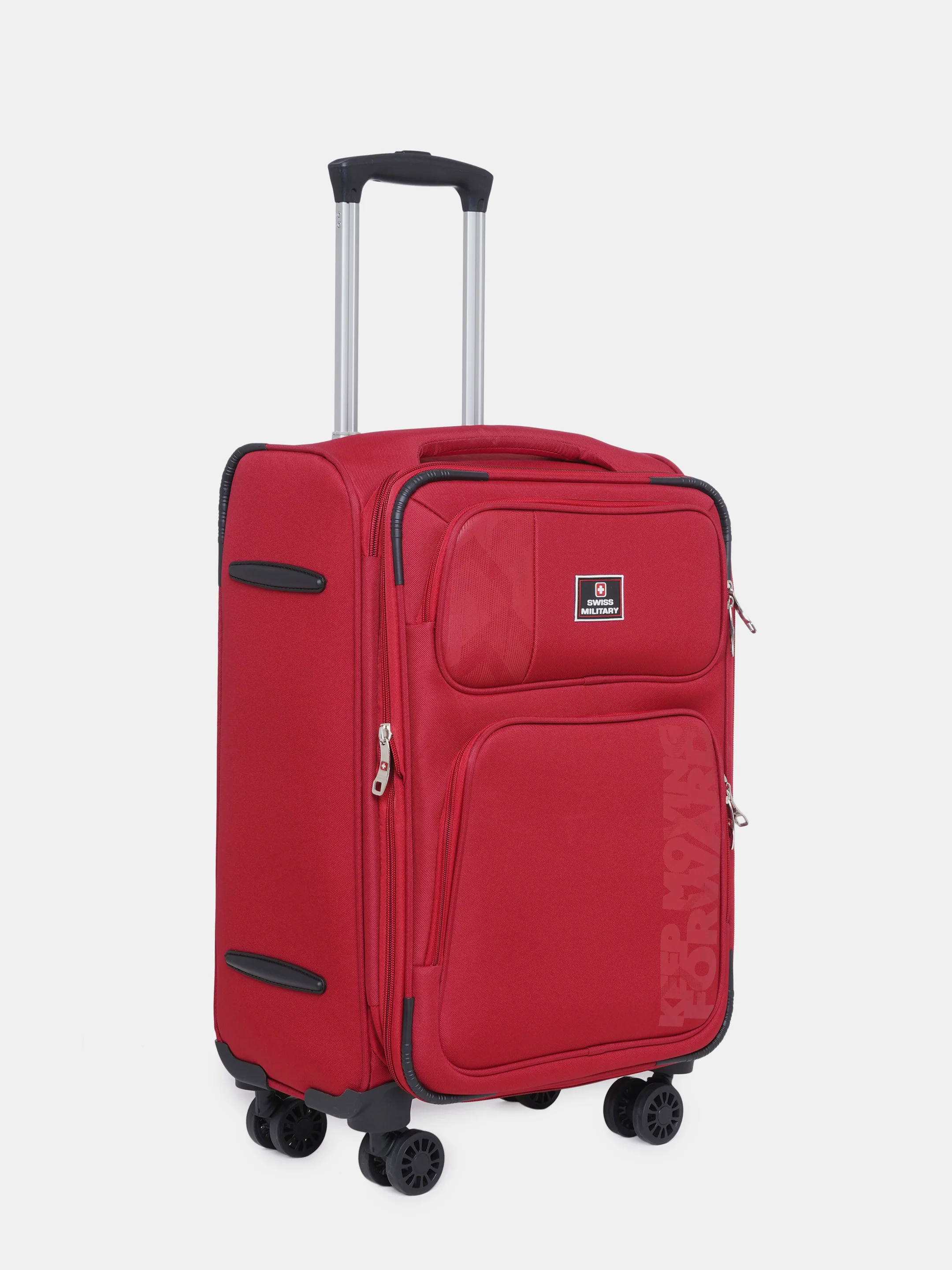 Neptune Soft Trolley Luggage Bag, 360° Wheels - Image 40