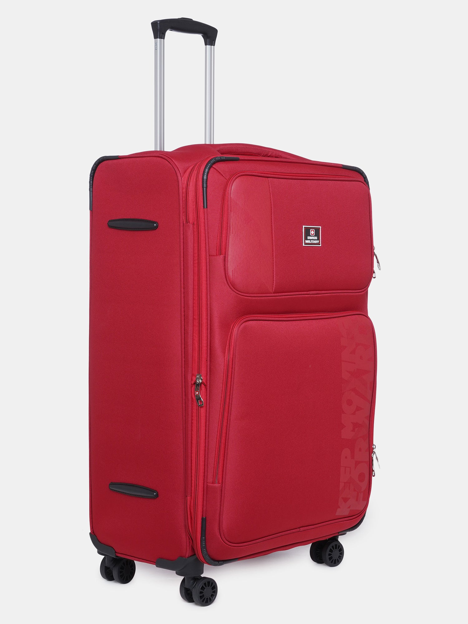 Neptune Soft Trolley Luggage Bag, 360° Wheels - Image 5