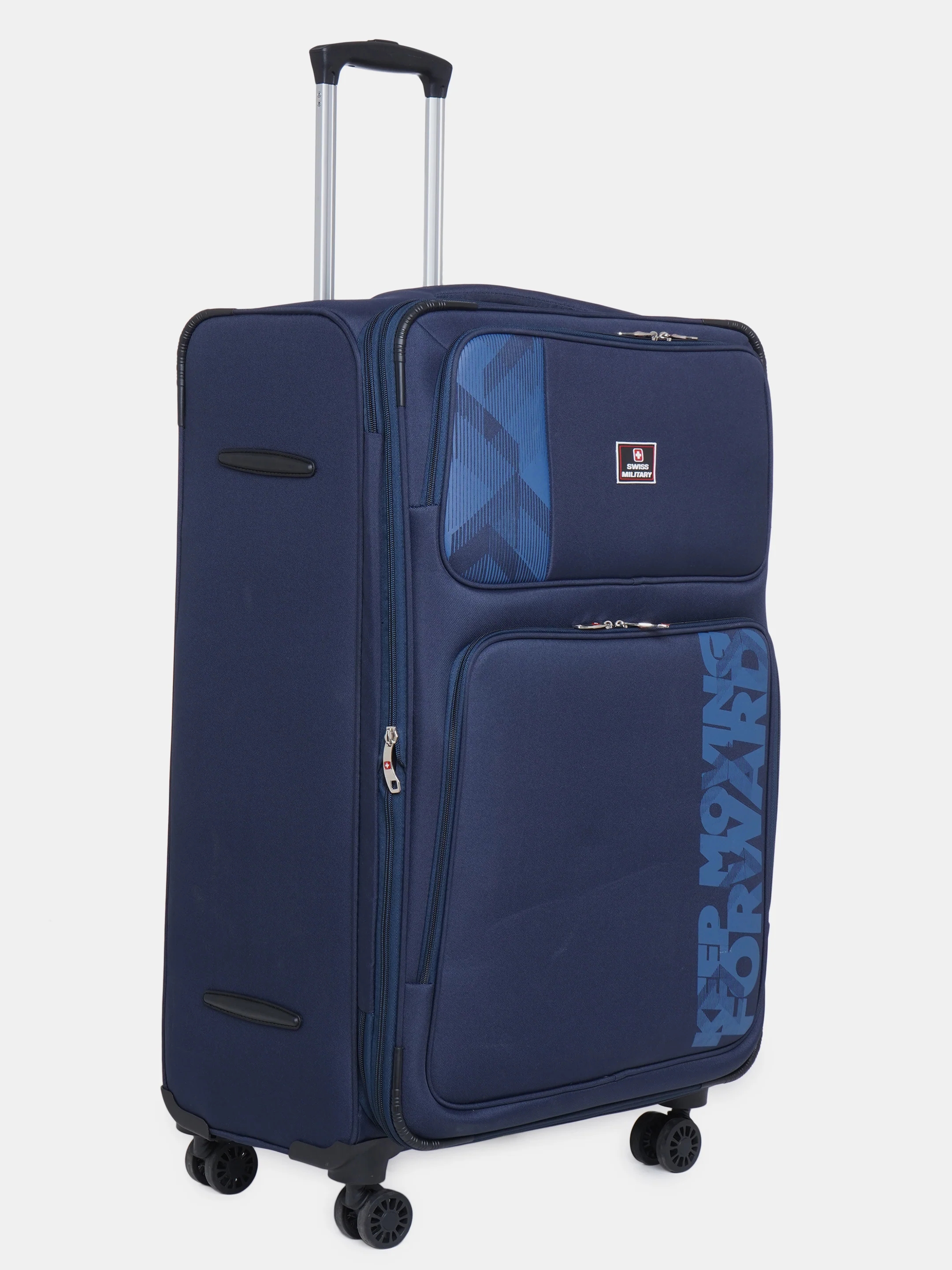 Neptune Soft Trolley Luggage Bag, 360° Wheels - Image 76
