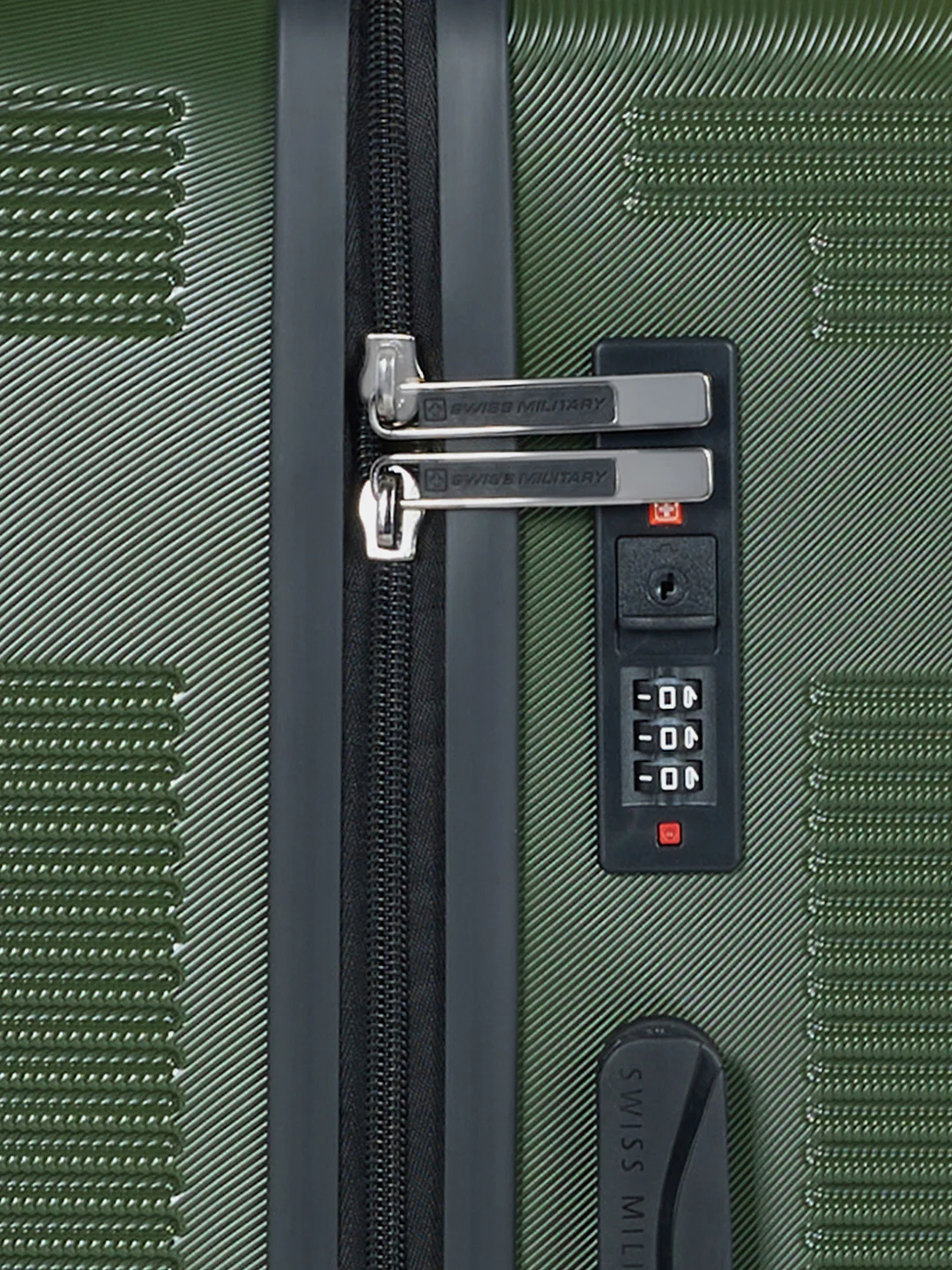 Pascal Hard Lightweight Luggage Trolley Bag, Anti-Theft Zippers with 3-Dial Lock - Image 101