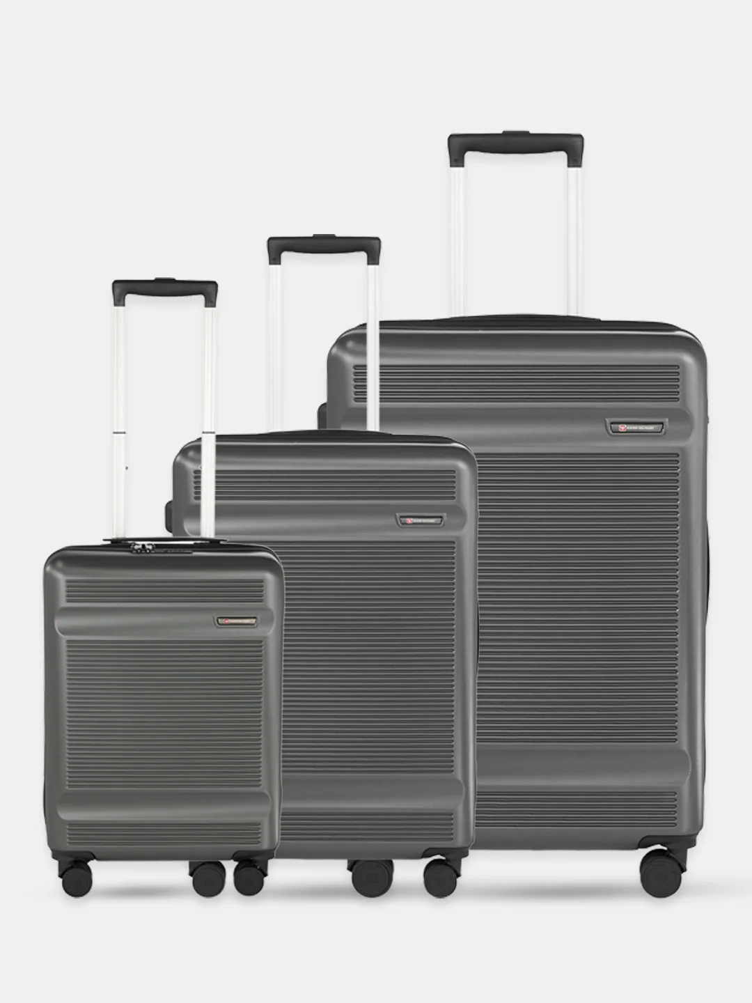 Pascal Hard Lightweight Luggage Trolley Bag, Anti-Theft Zippers with 3-Dial Lock - Image 127