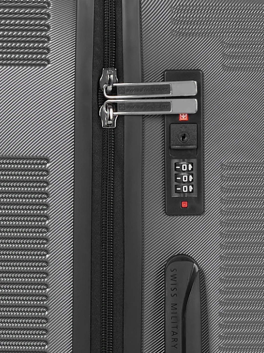 Pascal Hard Lightweight Luggage Trolley Bag, Anti-Theft Zippers with 3-Dial Lock - Image 154
