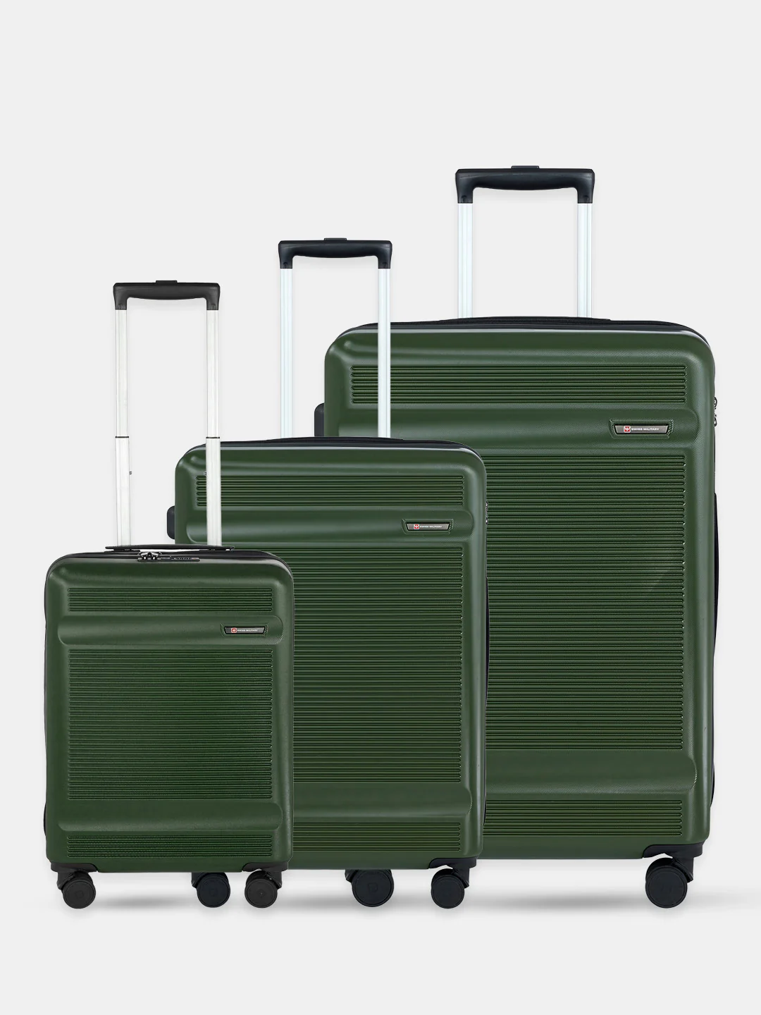 Pascal Hard Lightweight Luggage Trolley Bag, Anti-Theft Zippers with 3-Dial Lock - Image 163