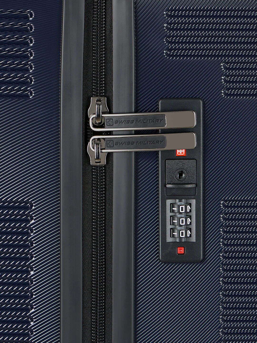 Pascal Hard Lightweight Luggage Trolley Bag, Anti-Theft Zippers with 3-Dial Lock - Image 176
