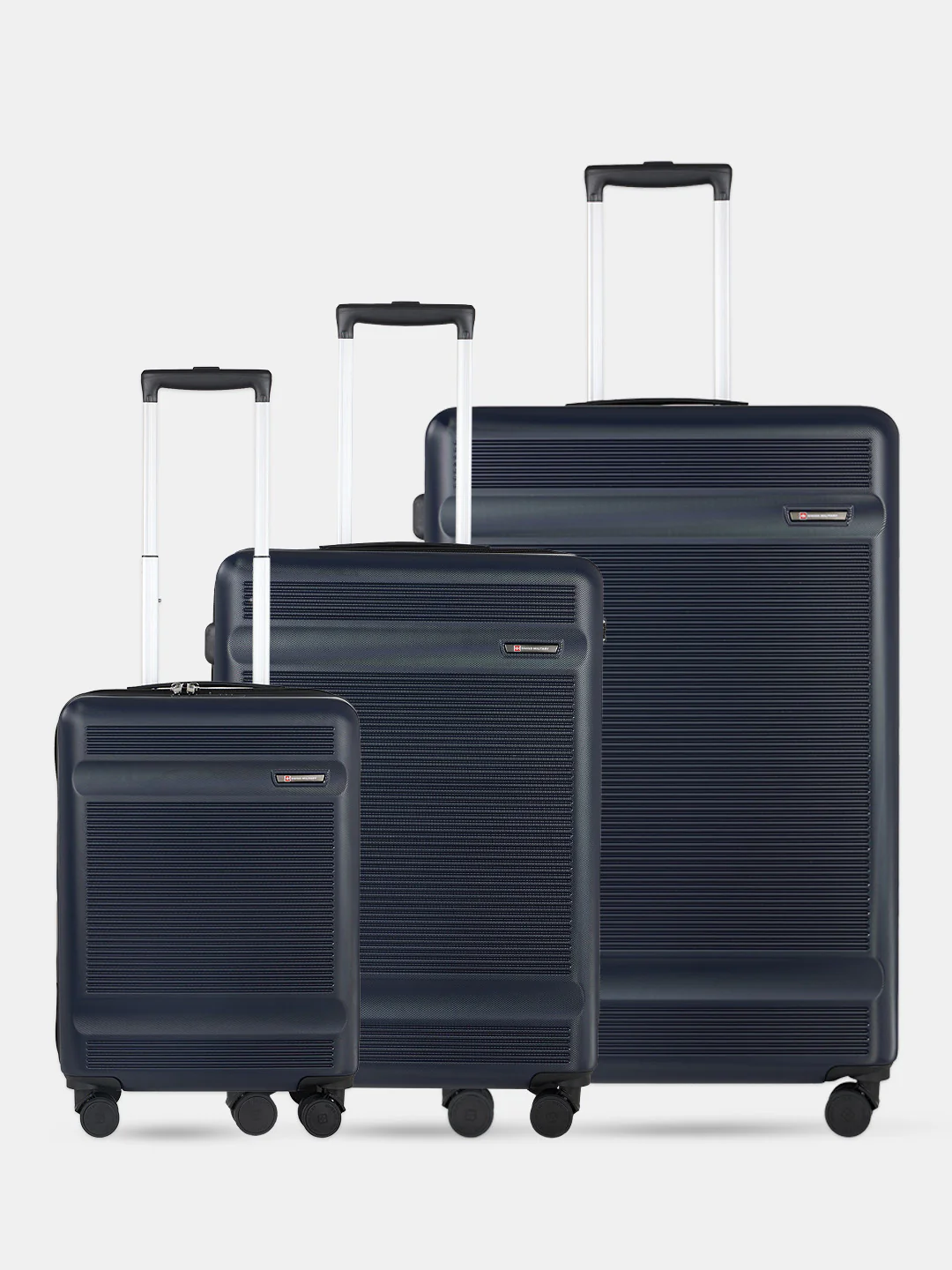 Pascal Hard Lightweight Luggage Trolley Bag, Anti-Theft Zippers with 3-Dial Lock - Image 193