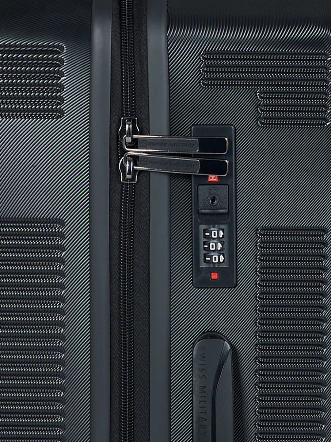Pascal Hard Lightweight Luggage Trolley Bag, Anti-Theft Zippers with 3-Dial Lock - Image 33
