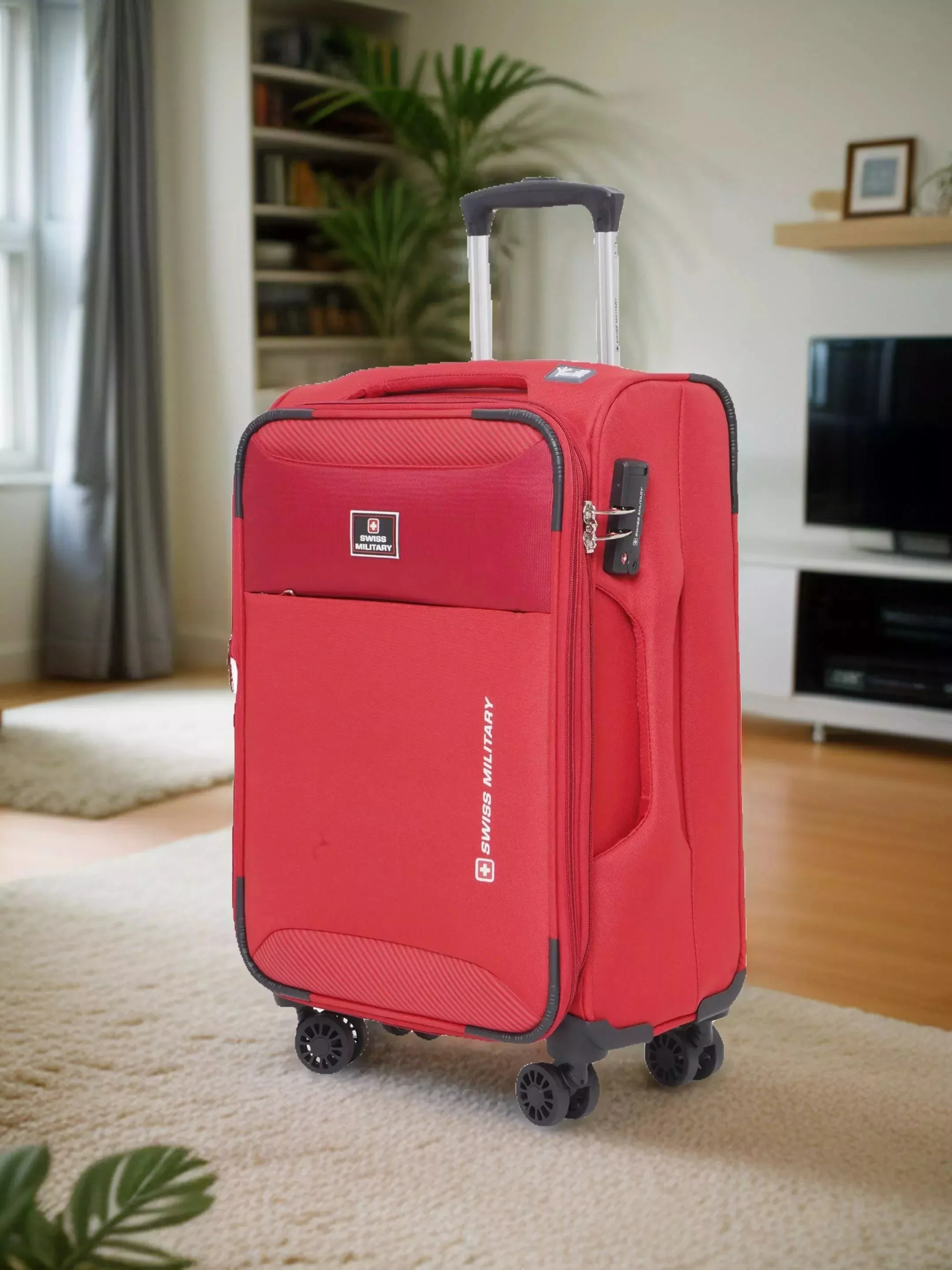 Platinum Soft Trolley Luggage Bag - Image 118