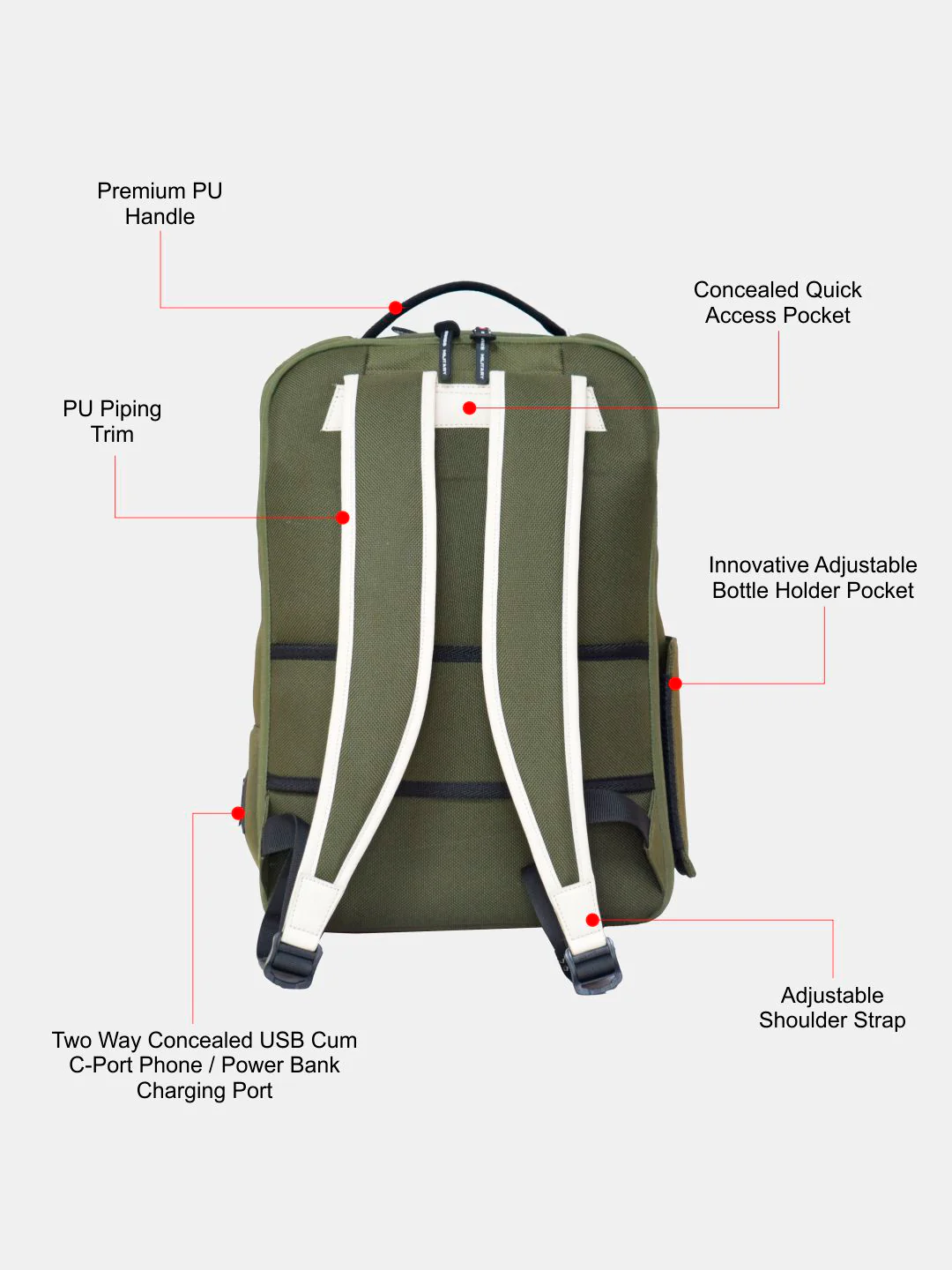 Blizzard 15.6" Laptop Backpack 21L | LBP114 - Image 13