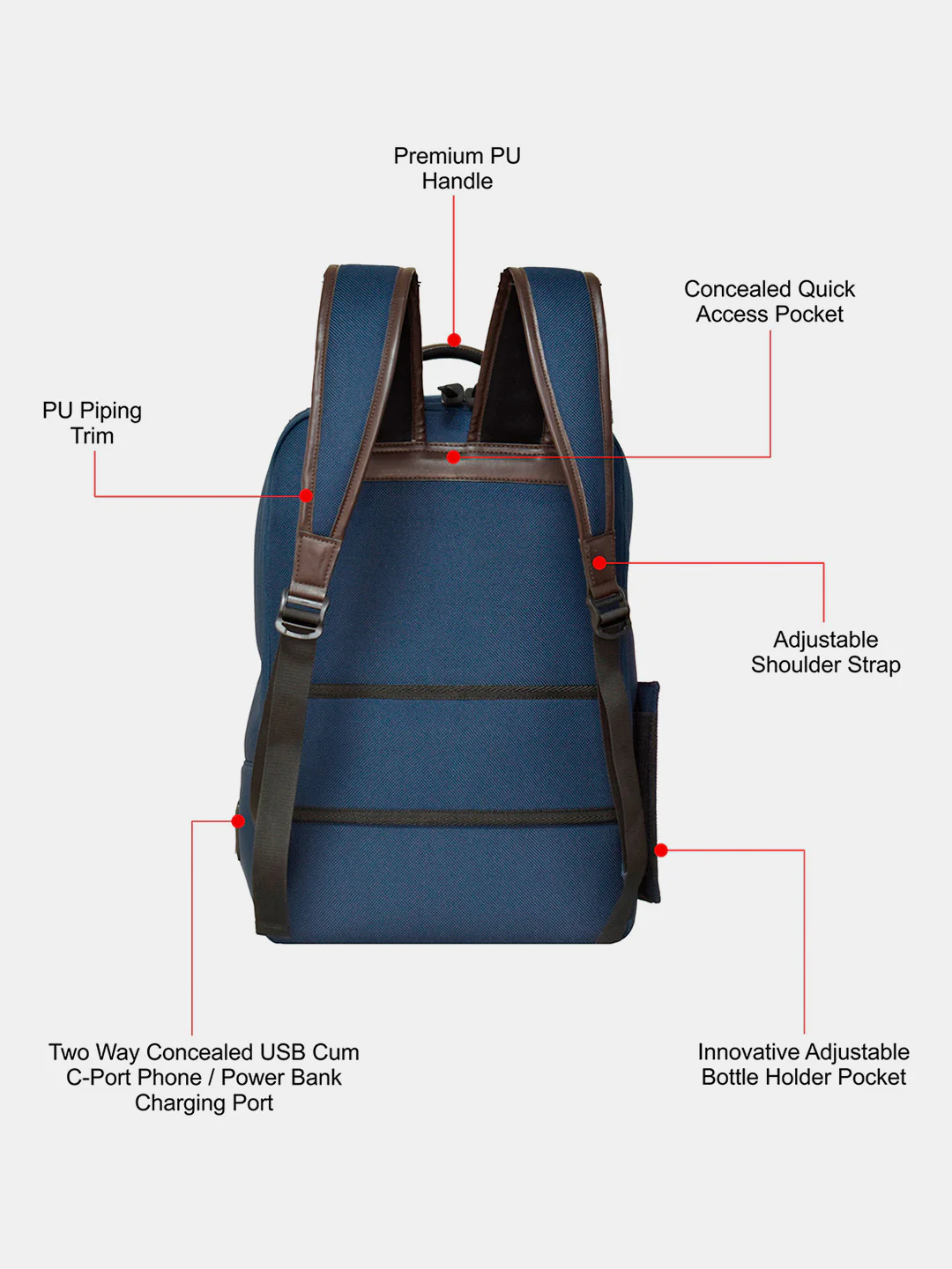 Blizzard 15.6" Laptop Backpack 21L | LBP114 - Image 34
