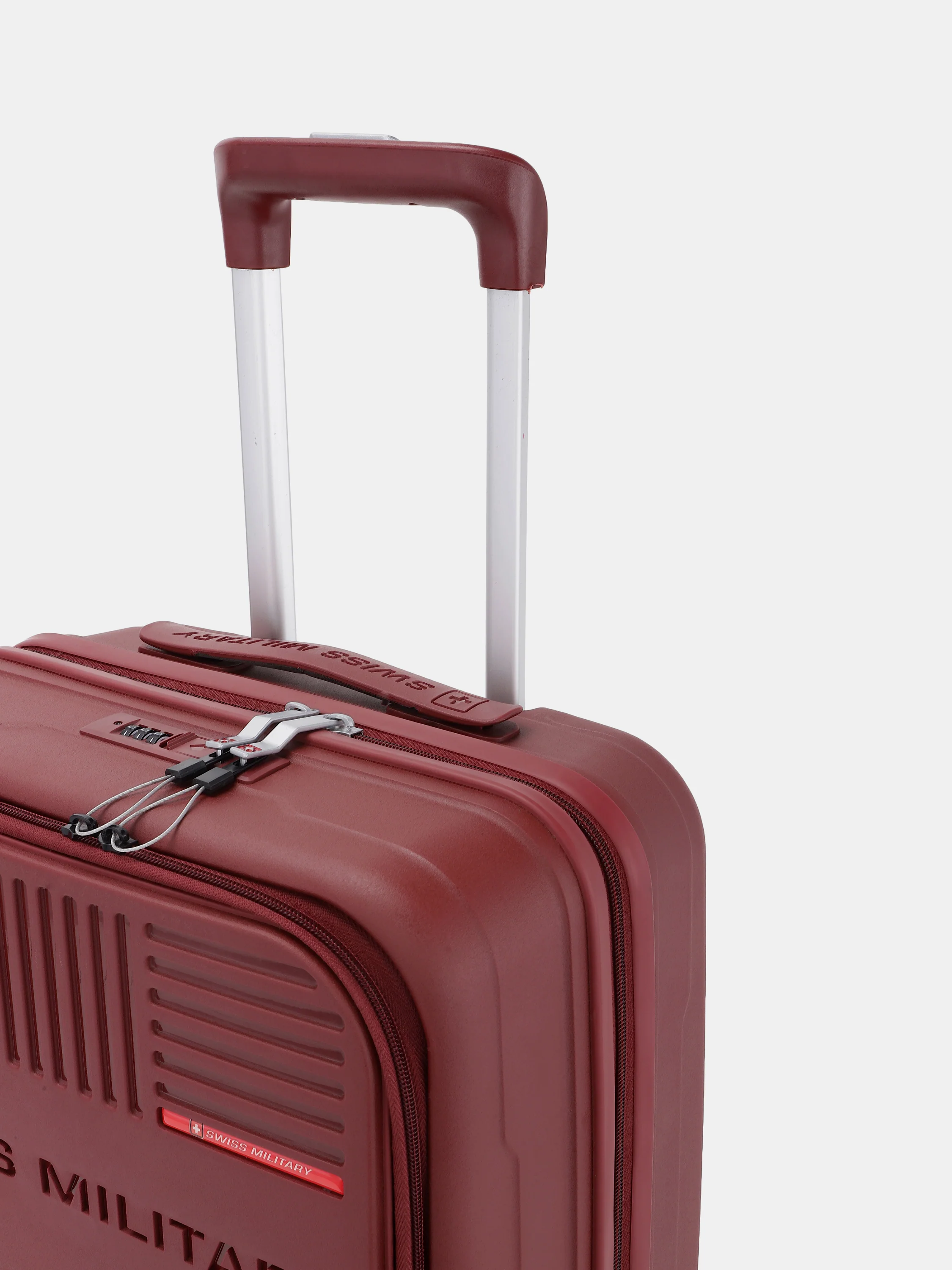 Swiss Military Spectra 15.6" Laptop Trolley Bag, Hardtop Cabin Luggage | 48L - Image 11