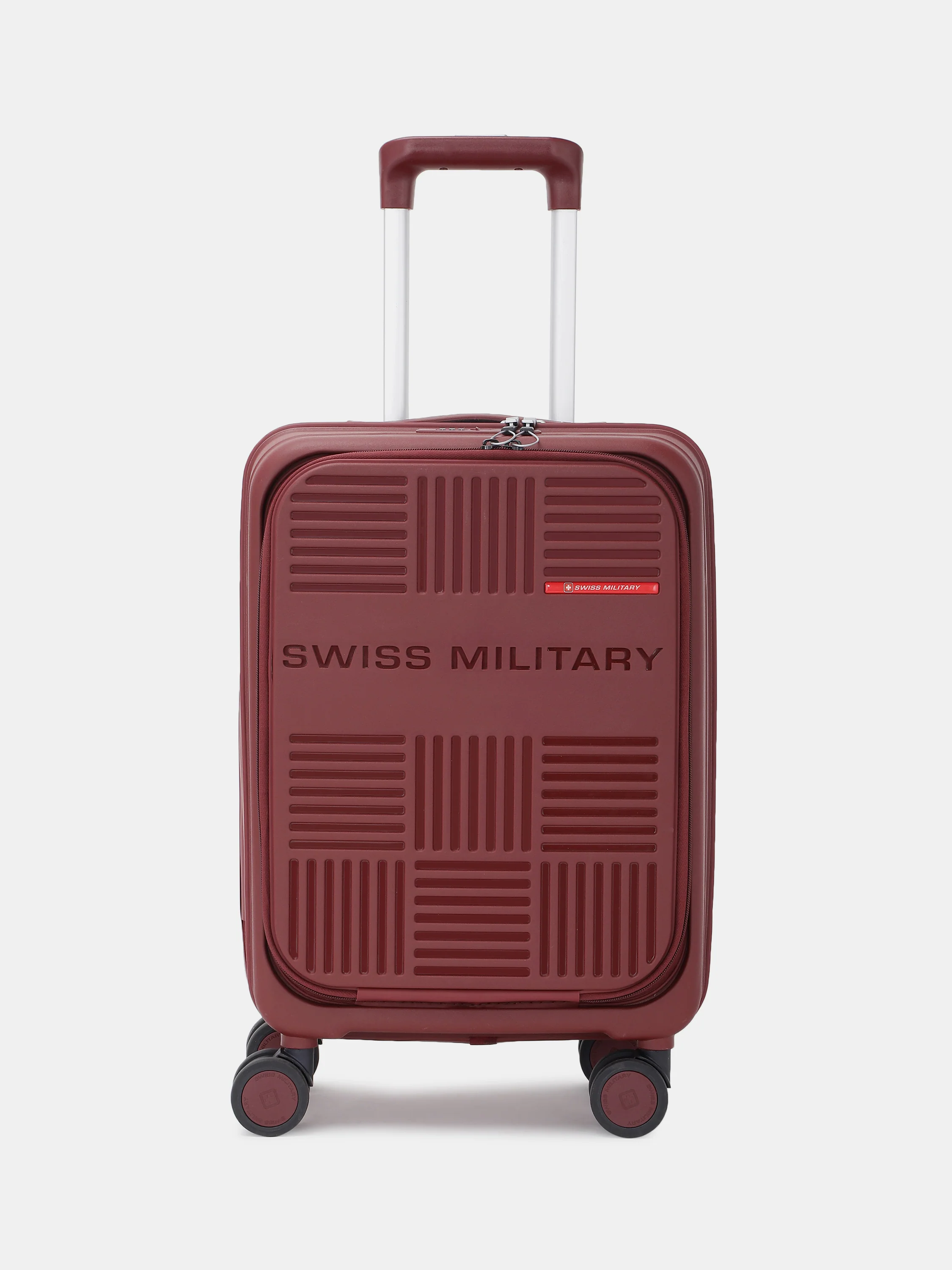 Swiss Military Spectra 15.6" Laptop Trolley Bag, Hardtop Cabin Luggage | 48L - Image 12