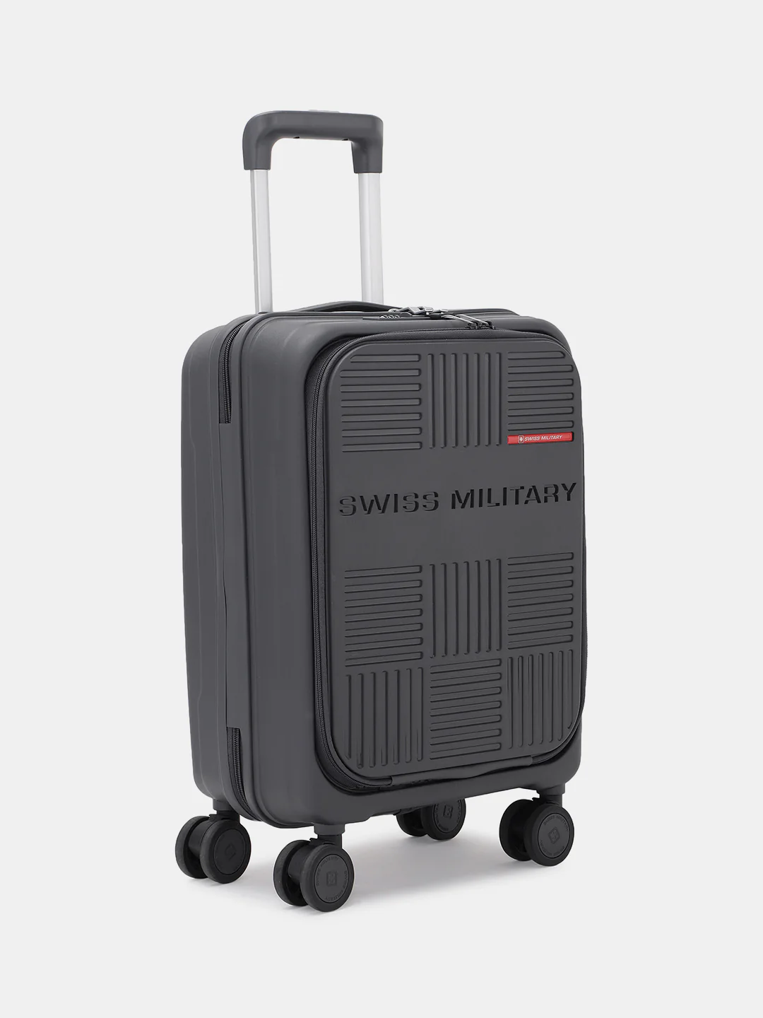 Swiss Military Spectra 15.6" Laptop Trolley Bag, Hardtop Cabin Luggage | 48L - Image 30