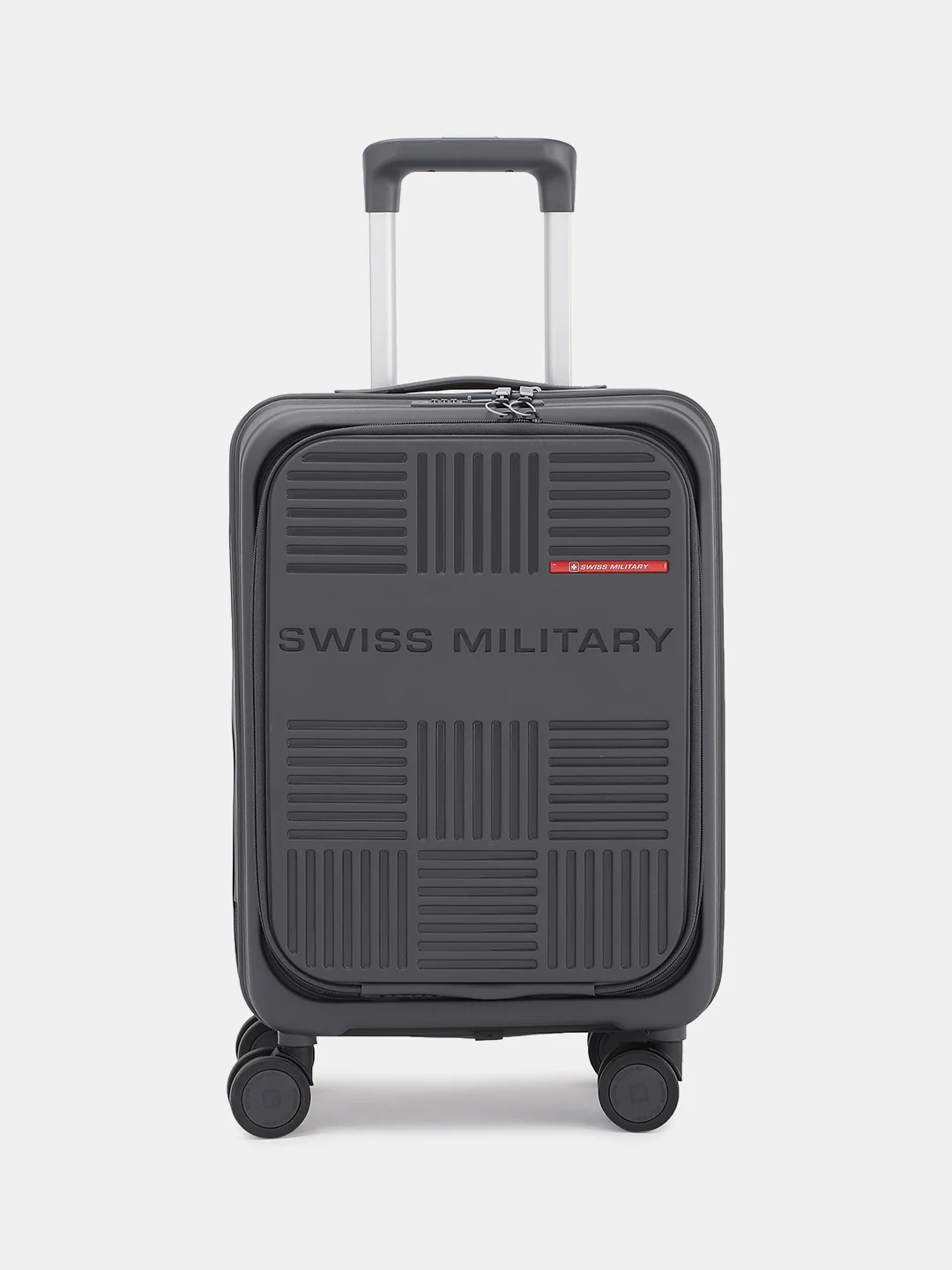 Swiss Military Spectra 15.6" Laptop Trolley Bag, Hardtop Cabin Luggage | 48L - Image 32
