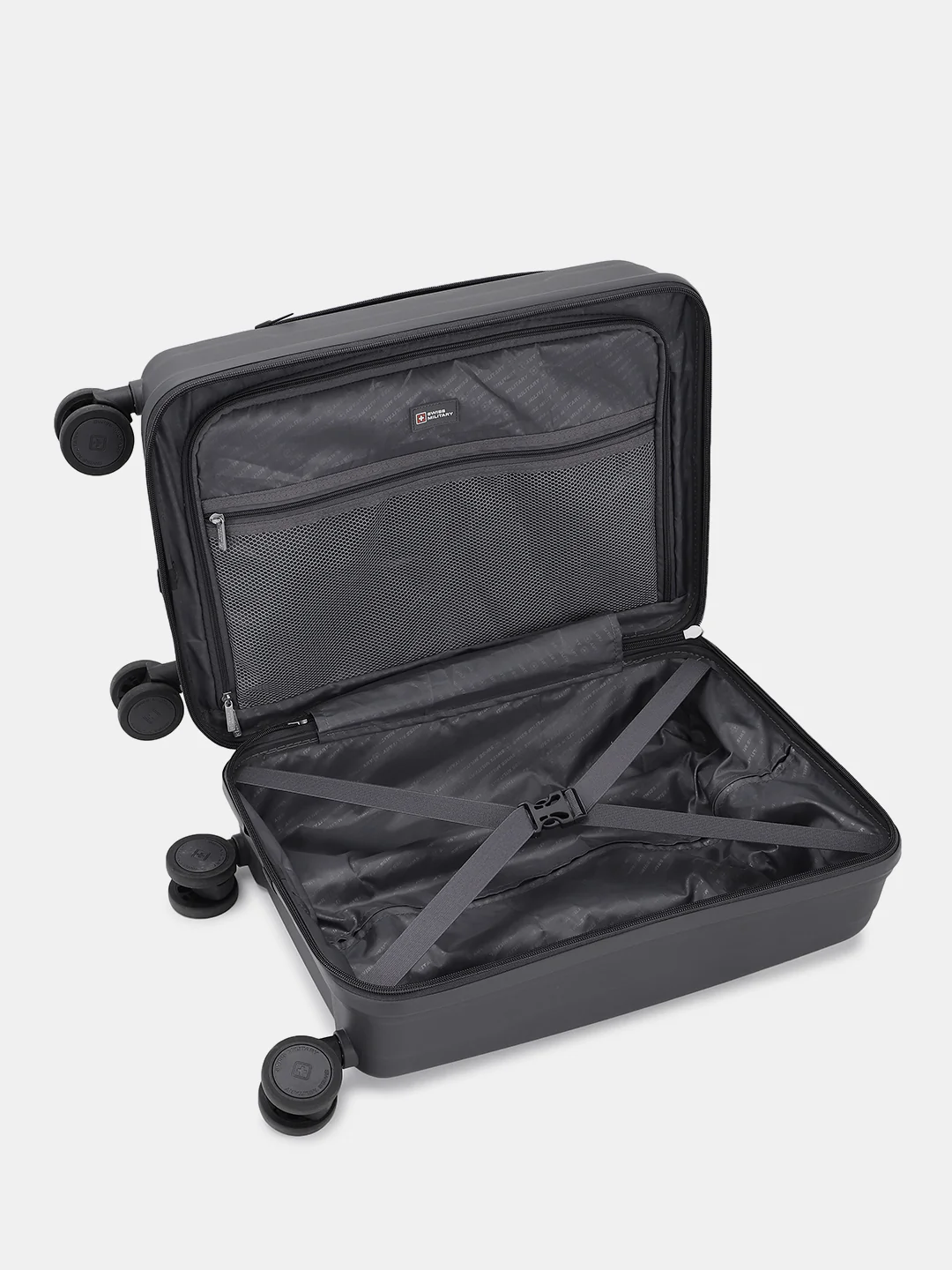 Swiss Military Spectra 15.6" Laptop Trolley Bag, Hardtop Cabin Luggage | 48L - Image 34