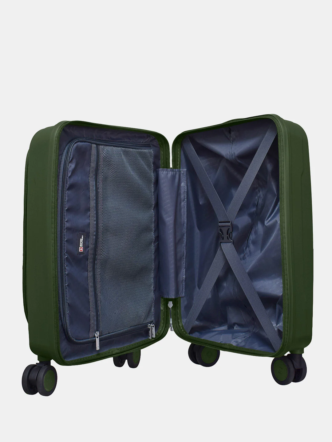 Swiss Military Spectra 15.6" Laptop Trolley Bag, Hardtop Cabin Luggage | 48L - Image 39