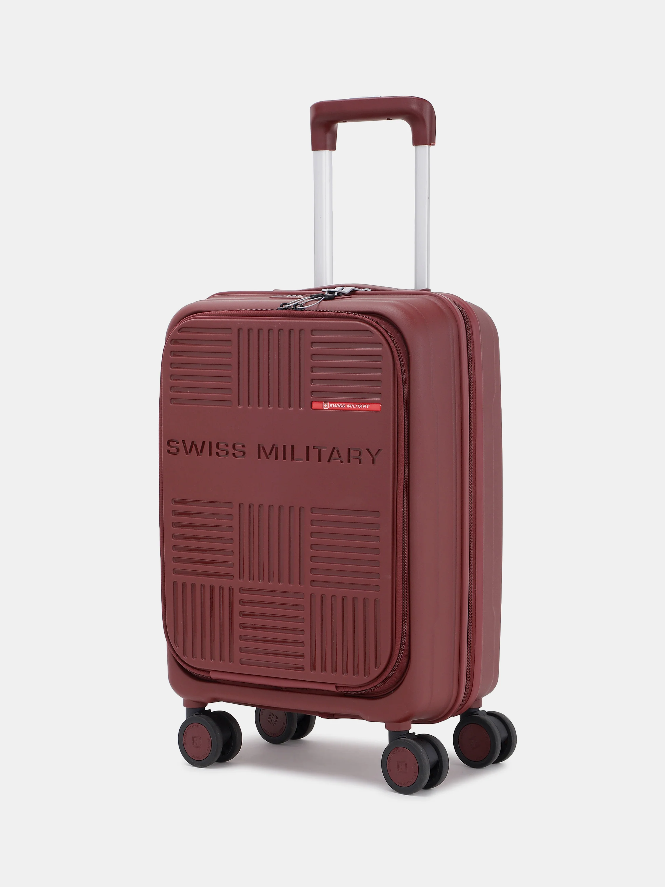 Swiss Military Spectra 15.6" Laptop Trolley Bag, Hardtop Cabin Luggage | 48L - Image 9