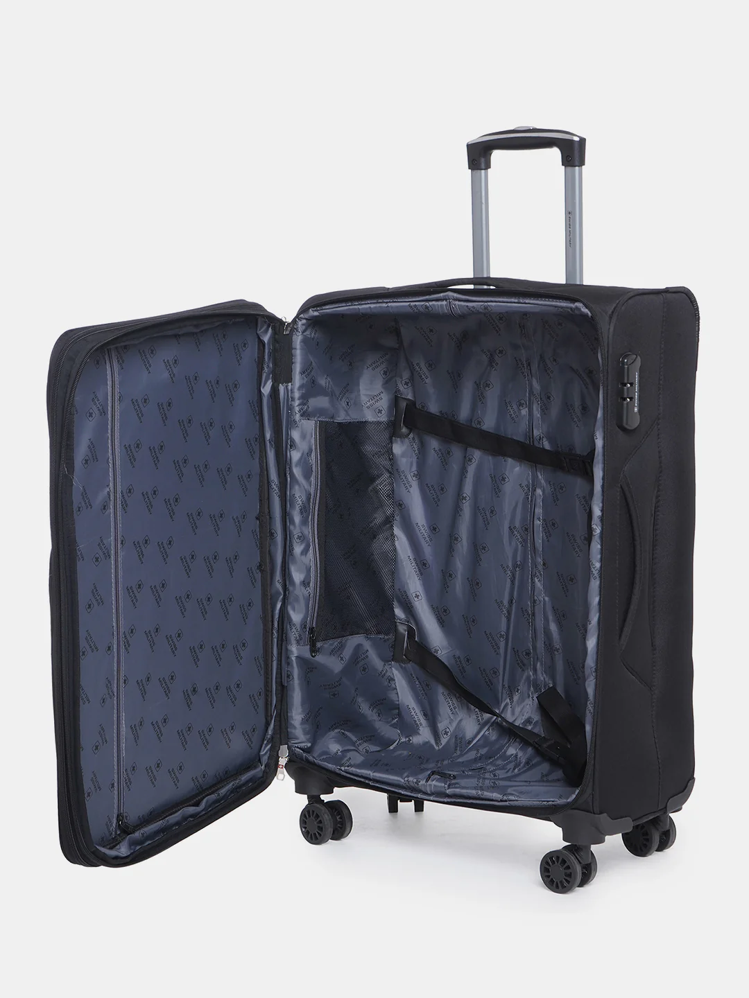Titanium Soft Trolley Luggage Bag - Image 18
